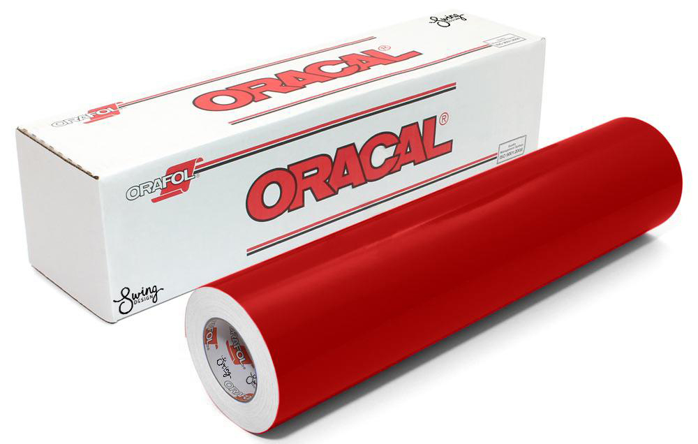 24IN TOMATO RED 751 HP CAST - Oracal 751C High Performance Cast PVC Film